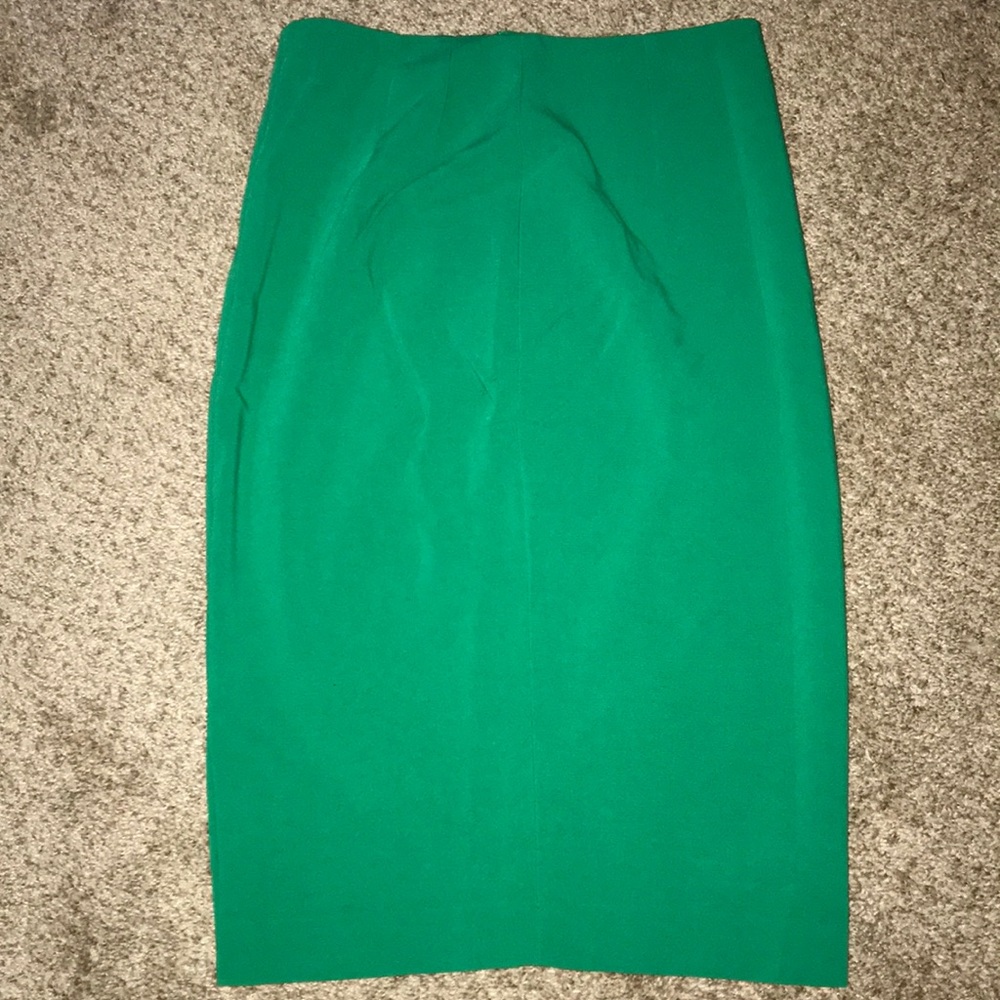 The Limited Green Pencil Skirt